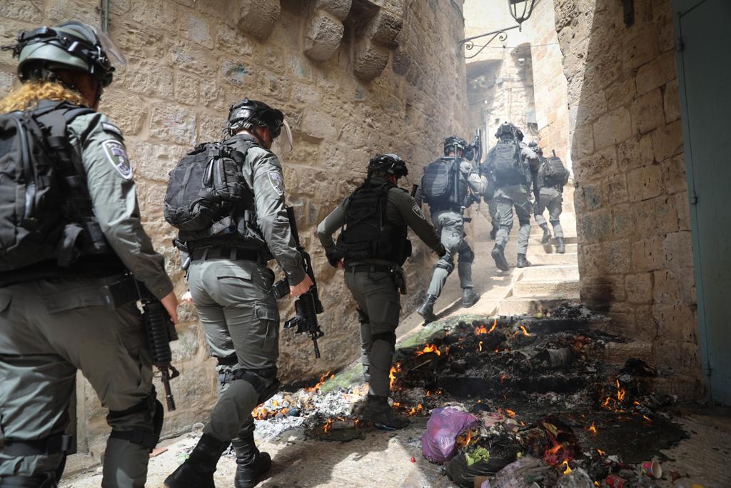 המהומות בירושלים: תשעה חשודים - נעצרו