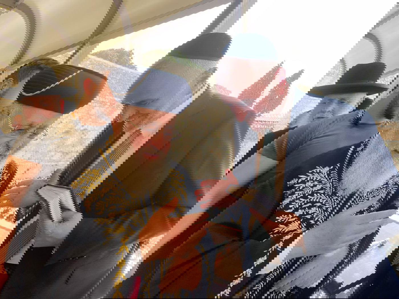 הראשון לציון במעמד ברכת הכהנים בכותל