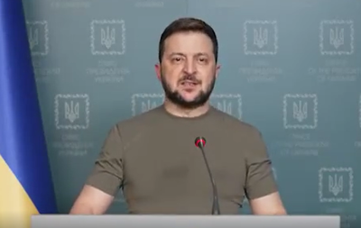 זלנסקי, הערב