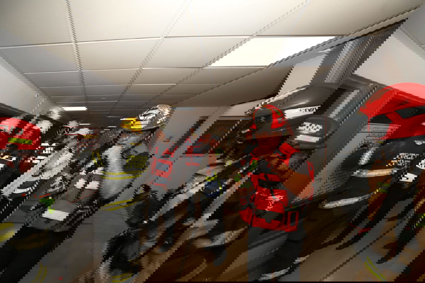 שריפה פרצה בבית החולים 'שיבא'; תיעוד