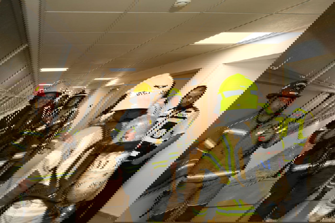 שריפה פרצה בבית החולים 'שיבא'; תיעוד