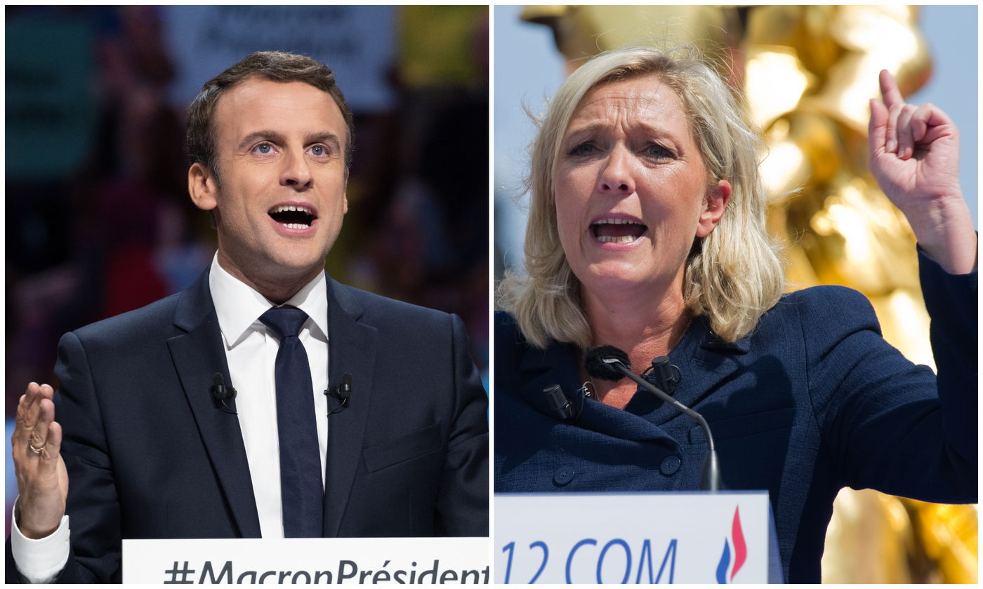 מקרון ניצח את לה פן: "אהיה נשיא של כולם"