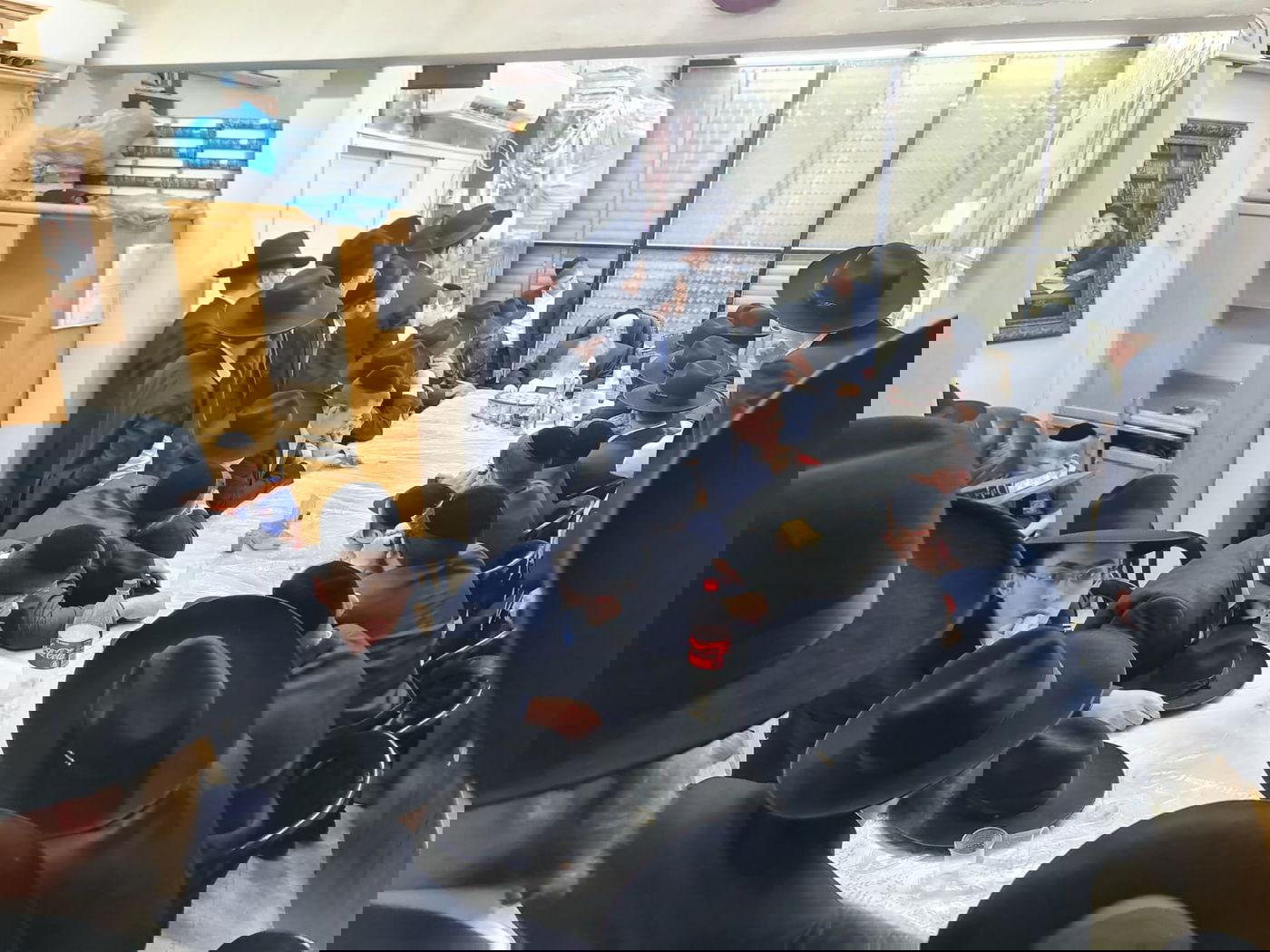 בנו של מרן שה"ת  במעמד הקבלת פני רבו