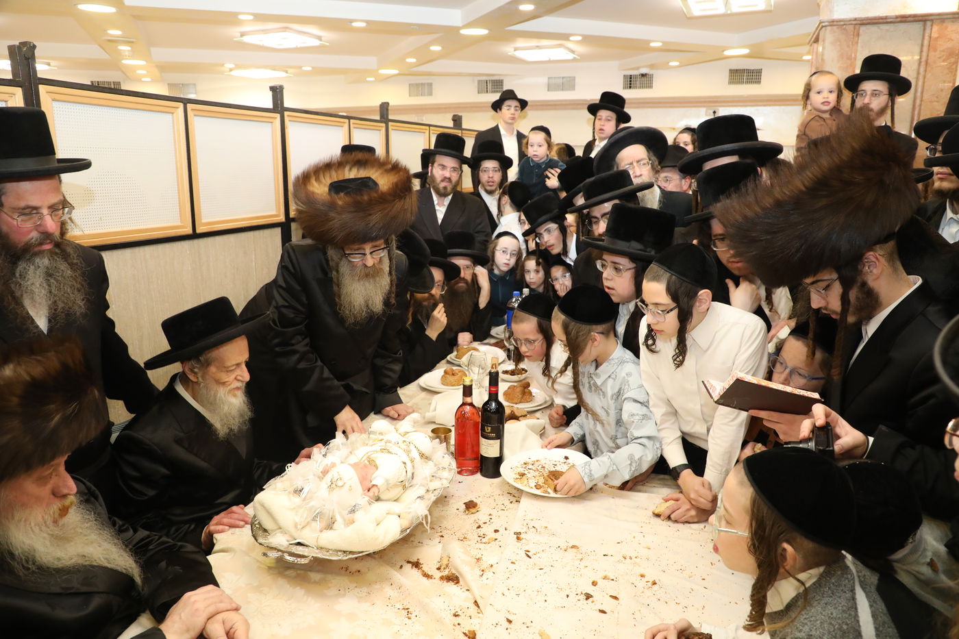 פדיון הבן לנכד המשפיע ולנין האדמו"ר