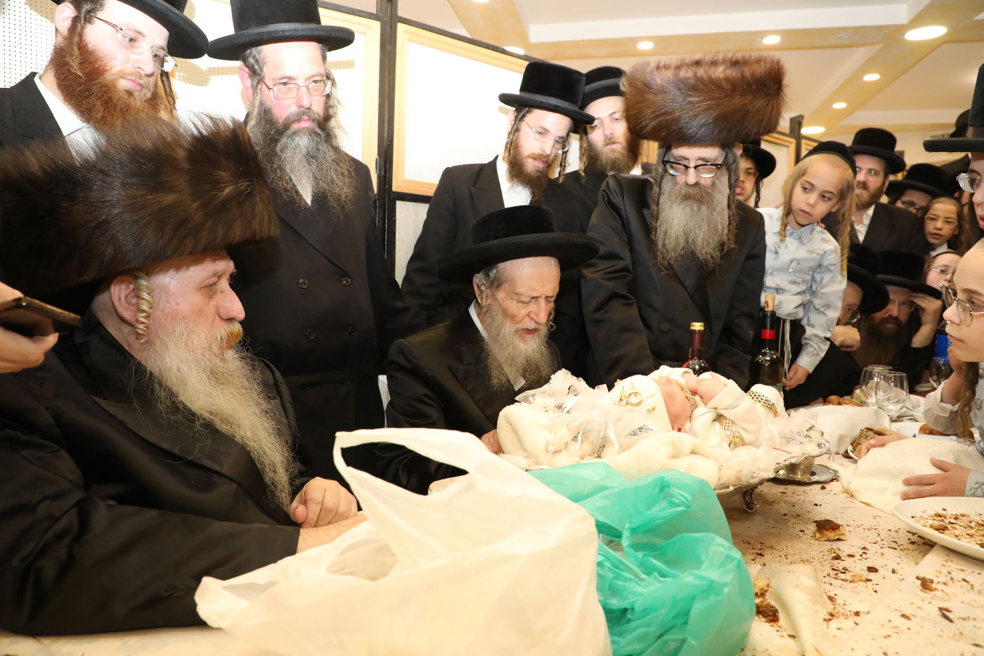 פדיון הבן לנכד המשפיע ולנין האדמו"ר