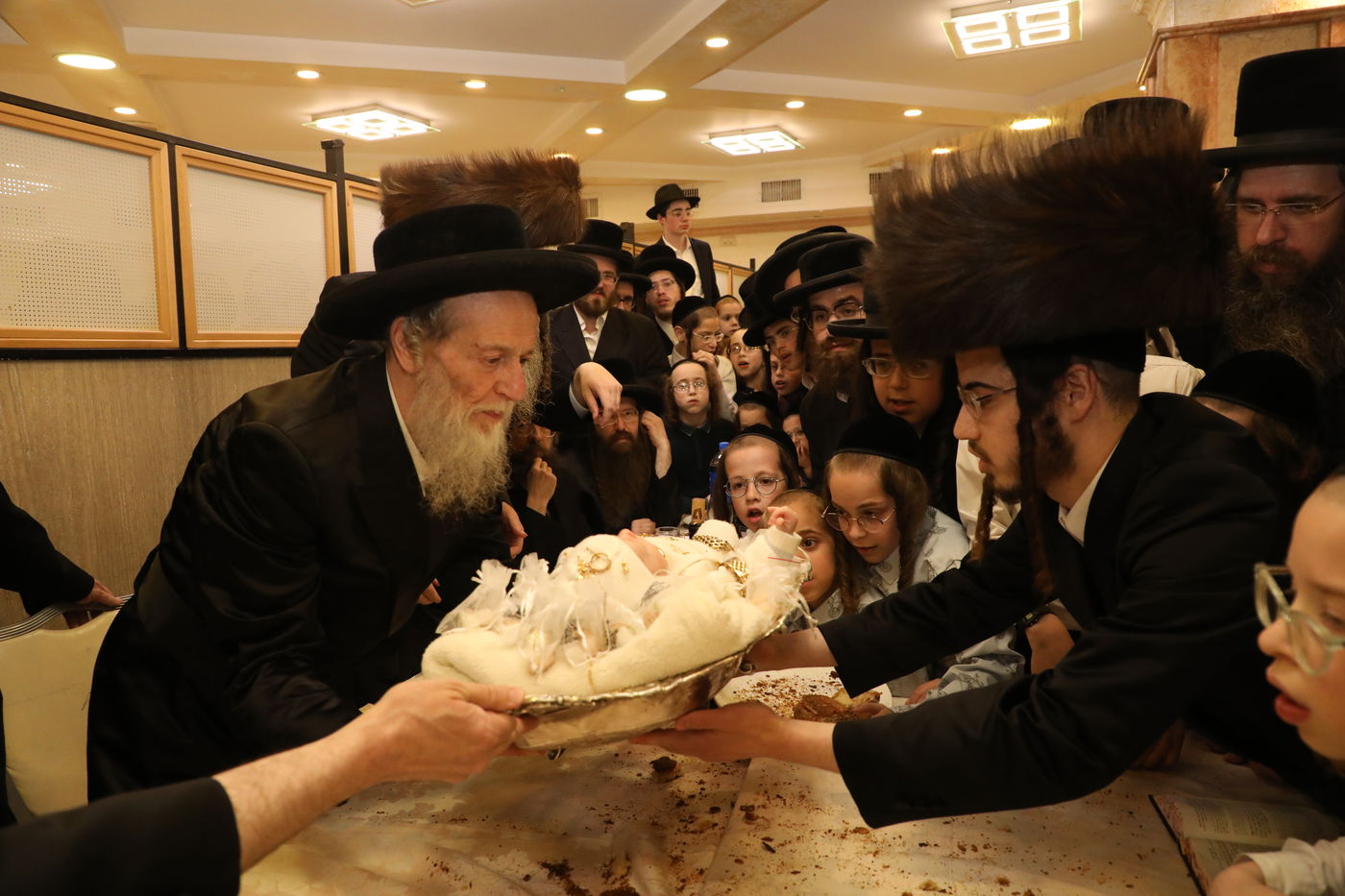 פדיון הבן לנכד המשפיע ולנין האדמו"ר