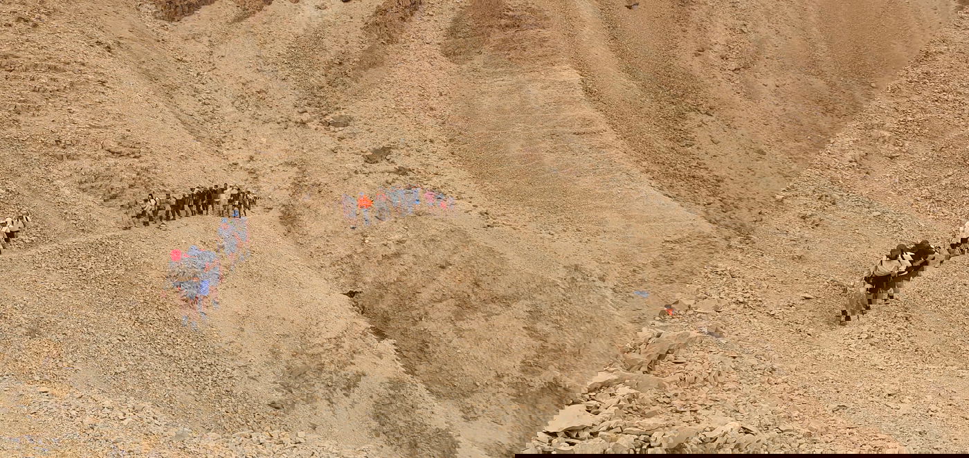 בדָרַגֵ'ה: 44 מטיילים חרדים - חולצו בשלום