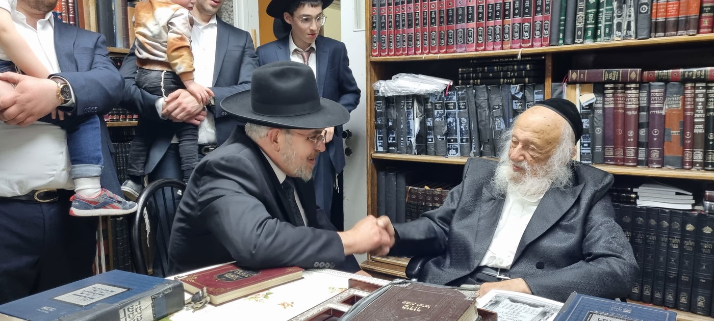 חג הפסח במחיצתו של ראש הישיבה הגאון רבי ברוך דב פוברסקי