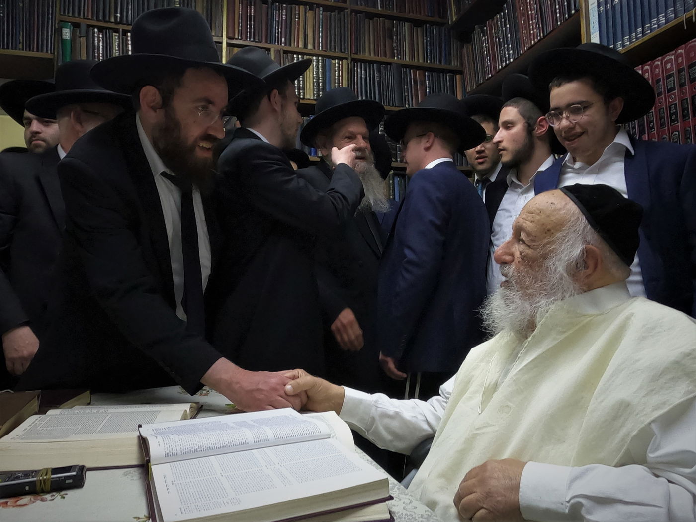 חג הפסח במחיצתו של ראש הישיבה הגאון רבי ברוך דב פוברסקי