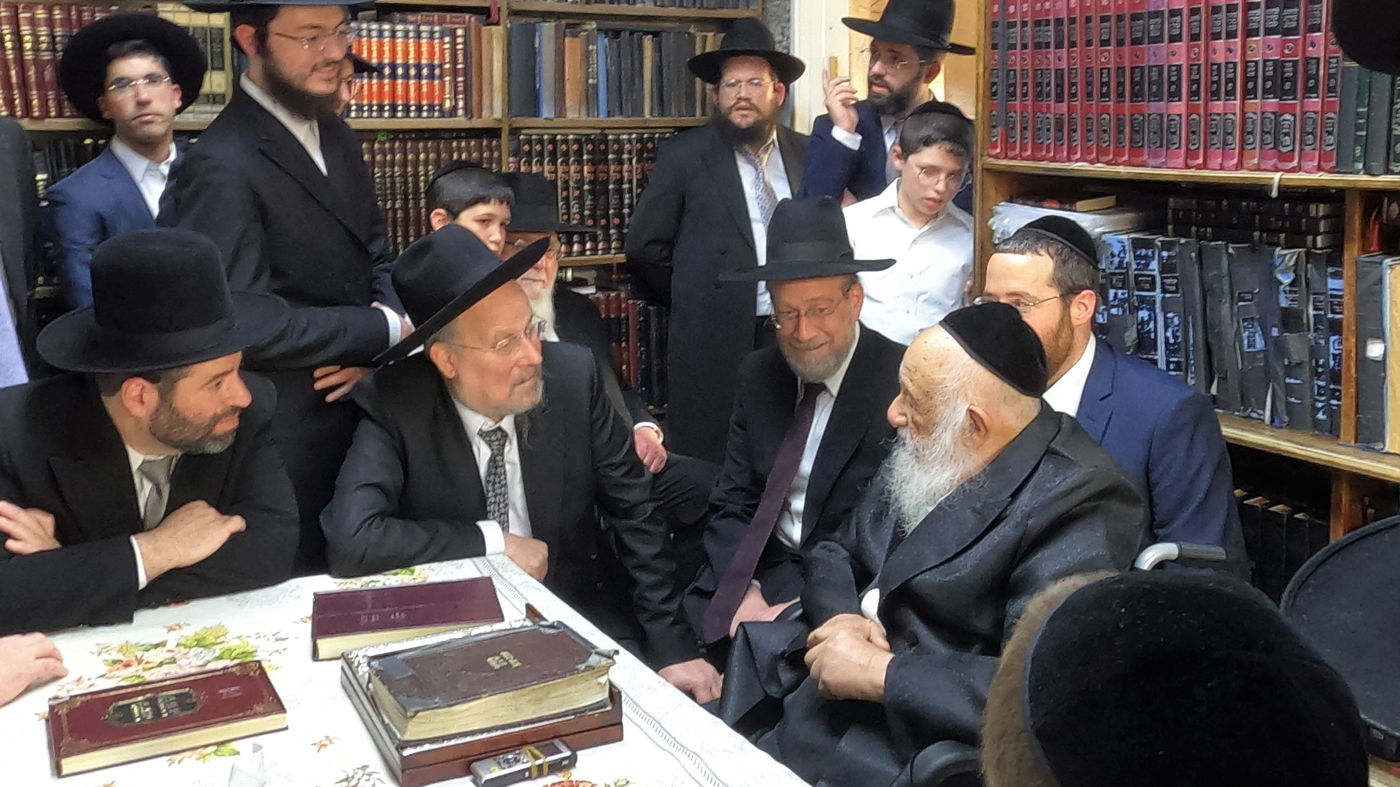 חג הפסח במחיצתו של ראש הישיבה הגאון רבי ברוך דב פוברסקי