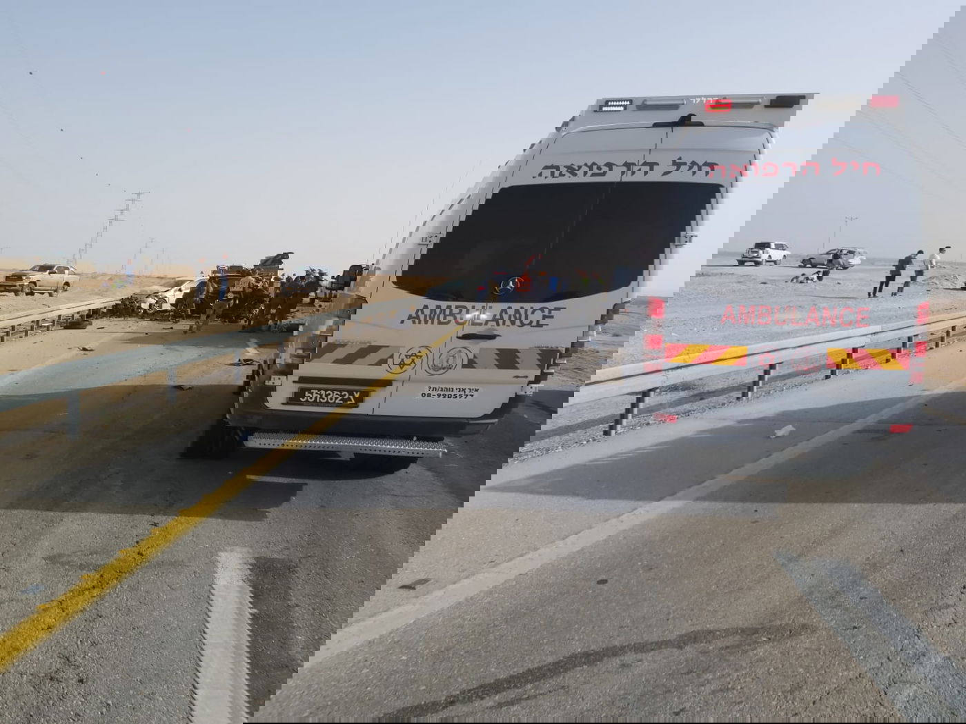 תאונה קטלנית בכביש הערבה: אישה נהרגה