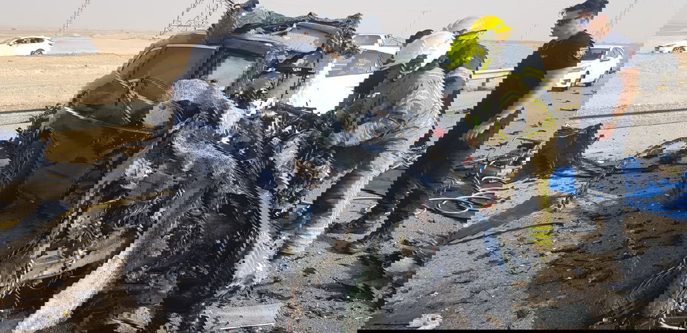 תאונה קטלנית בכביש הערבה: אישה נהרגה