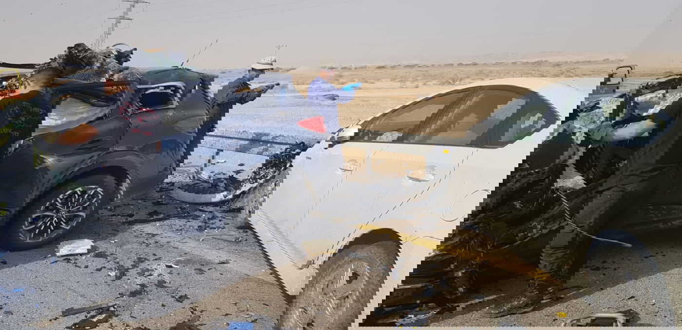 תאונה קטלנית בכביש הערבה: אישה נהרגה