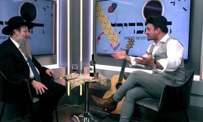 הרב יוסף דורפמן עם זלמן שטוב