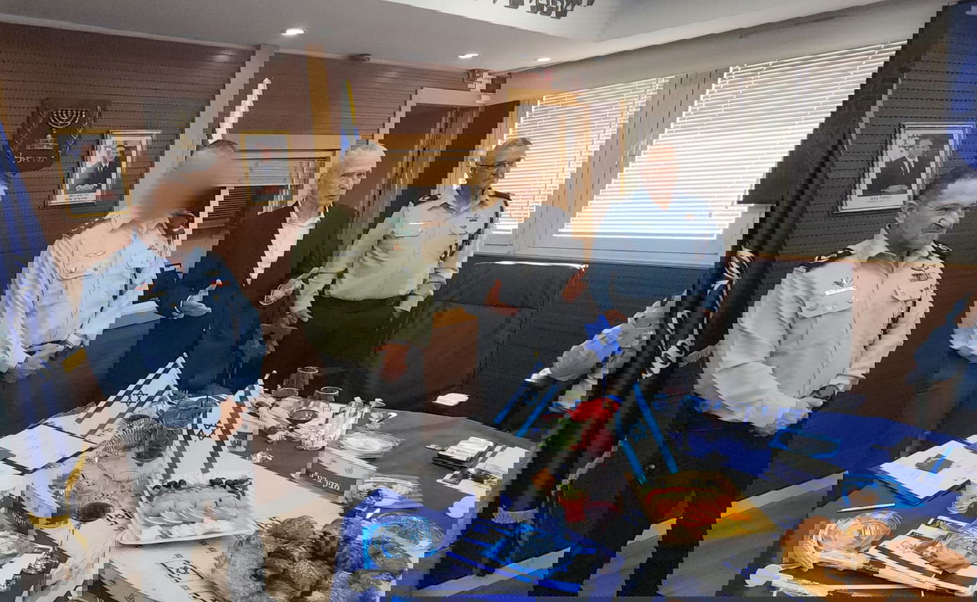 מפקד הימ"מ הועלה לדרגת תת ניצב. תיעוד