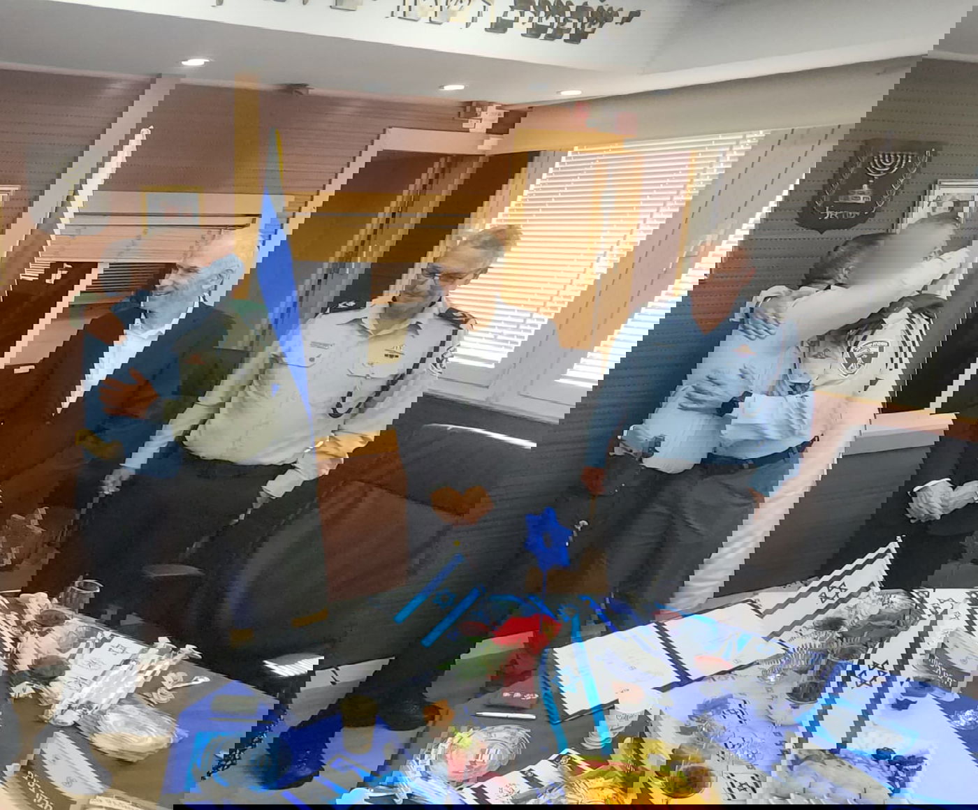 מפקד הימ"מ הועלה לדרגת תת ניצב. תיעוד