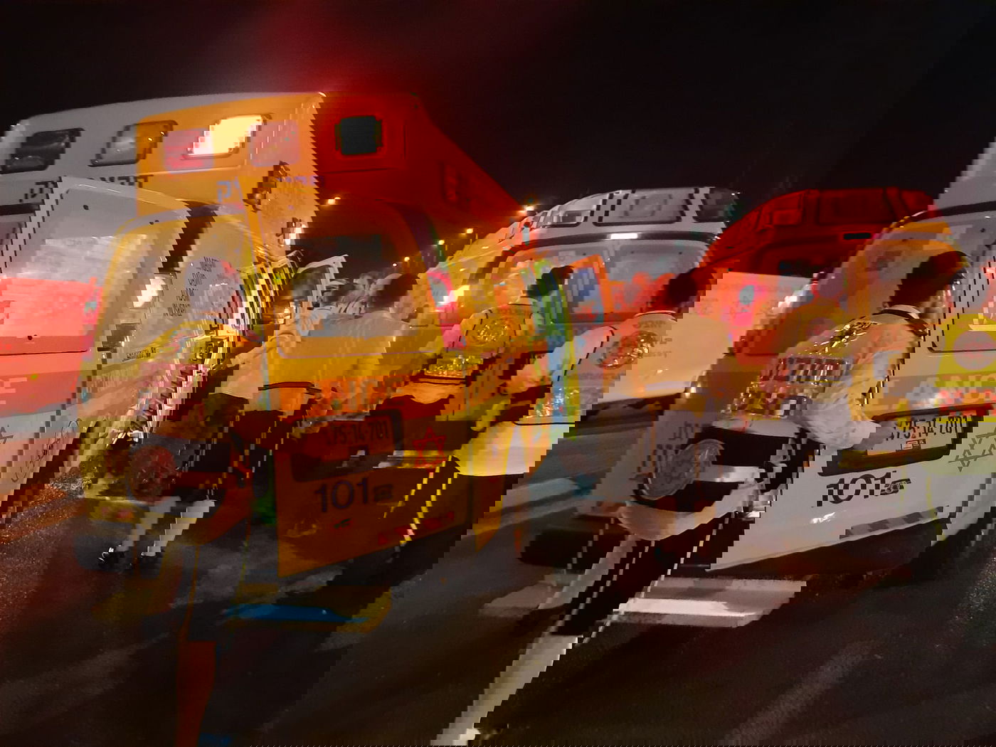 זירת הדריסה, אמש