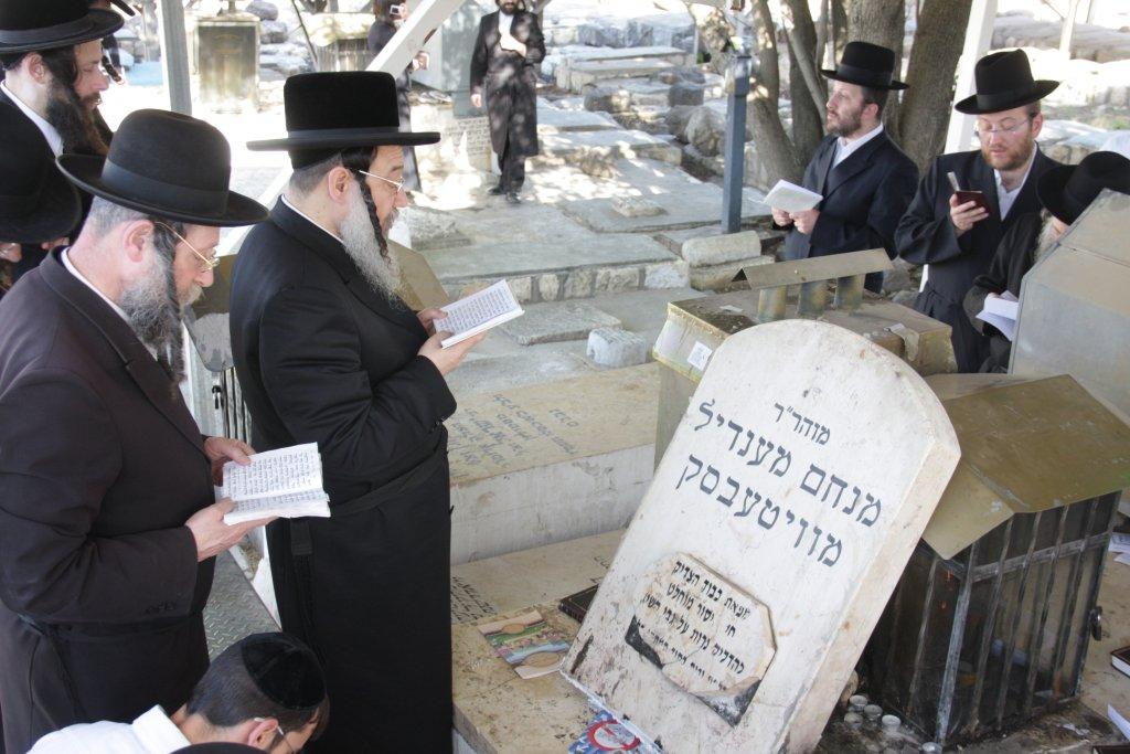 ציונו של רבי מנחם מנדל זי"ע