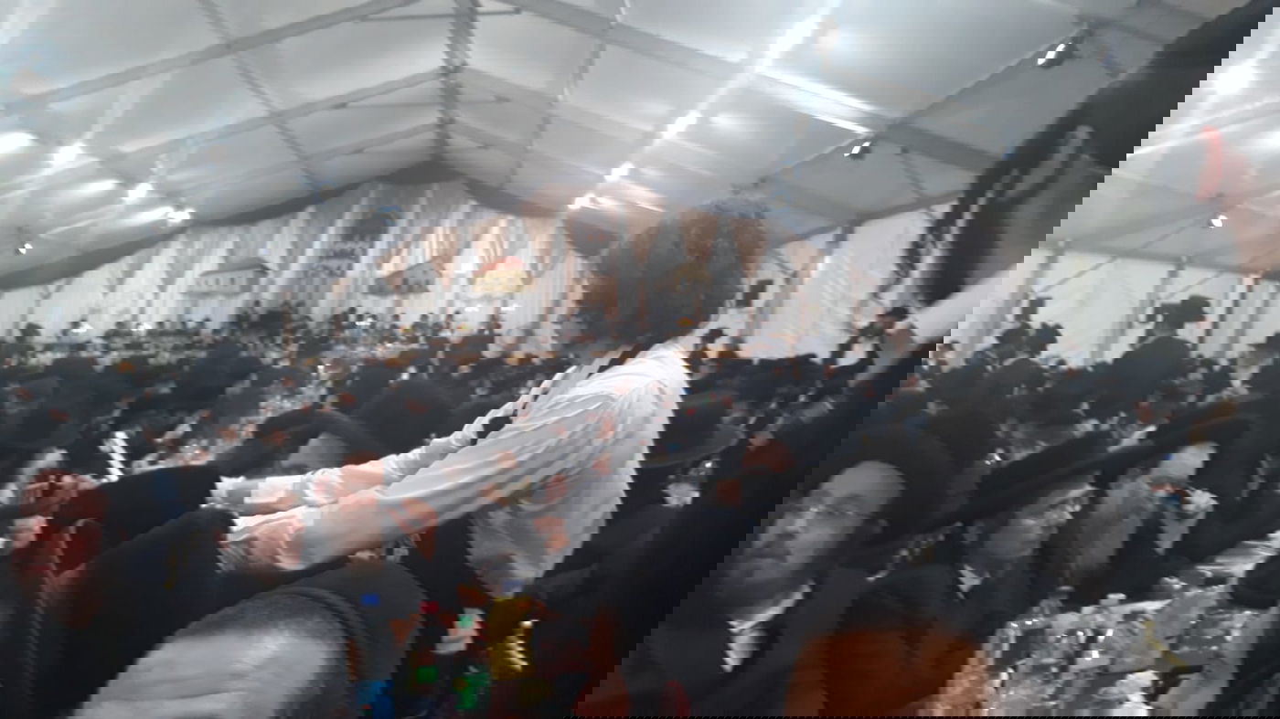 חלק מקהל המשתתפים