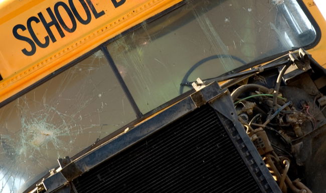 תאונה עם אוטובוס הסעות