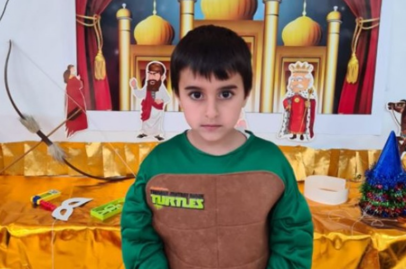 הילד עידו אביגל שנהרג בשנה שעברה