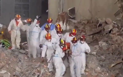 חולצה בחיים אחרי 6 ימים מתחת להריסות