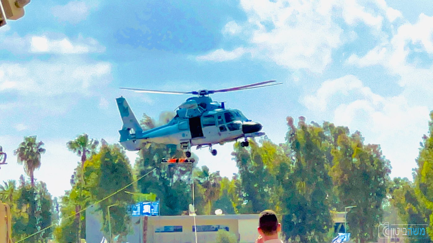 מדהים: כך נראה המטס בבסיס חיל האוויר