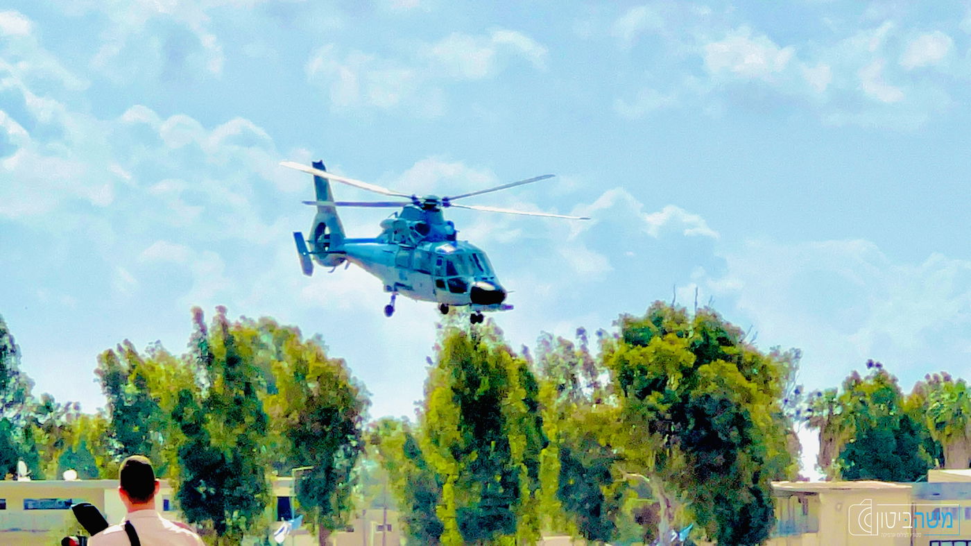 מדהים: כך נראה המטס בבסיס חיל האוויר