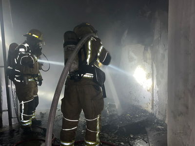 השריפה בקניון רמות