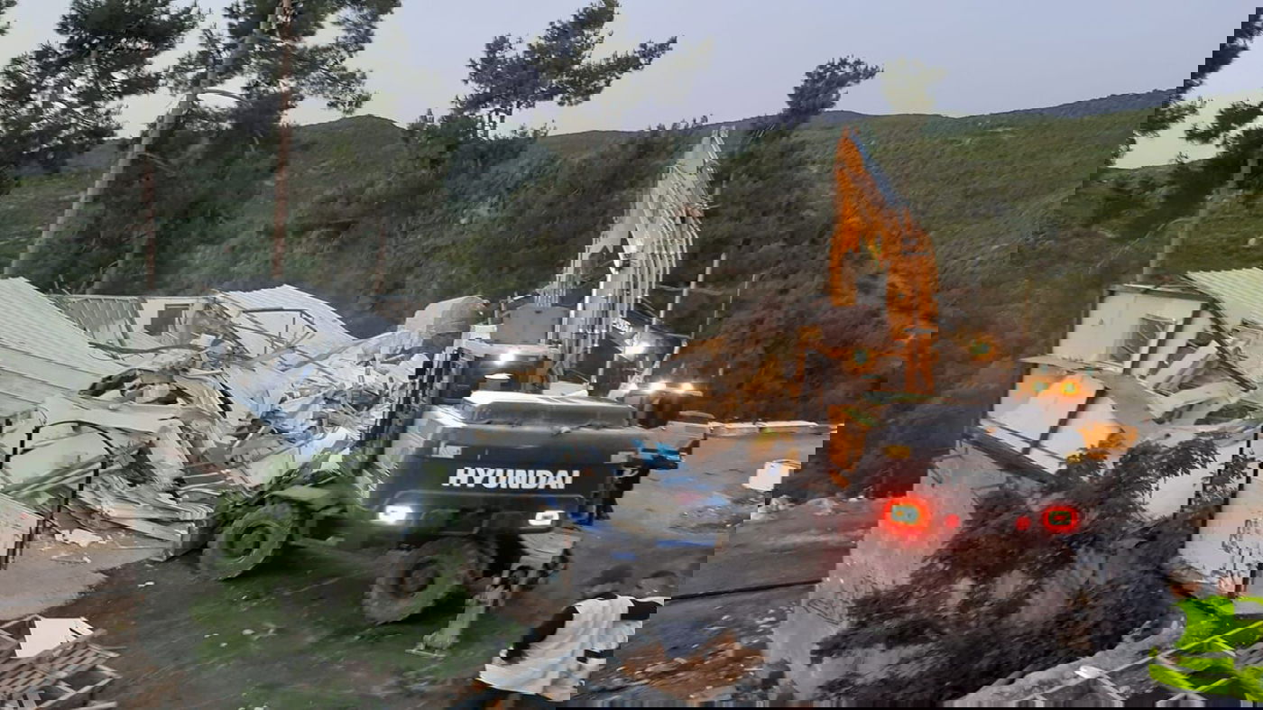 פונו כל 63 המבנים הלא חוקיים שיועדו לפינוי עד ההילולה