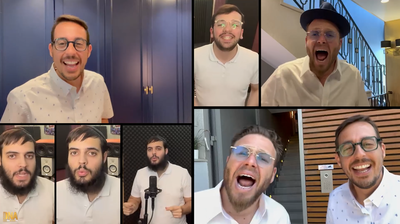 שוקי סלומון ואריק דביר בביצוע ווקאלי: אח'שלי יהודי