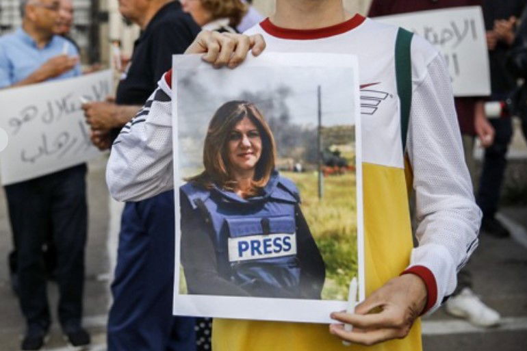 ההפגנות האלימות על הרג הכתבת