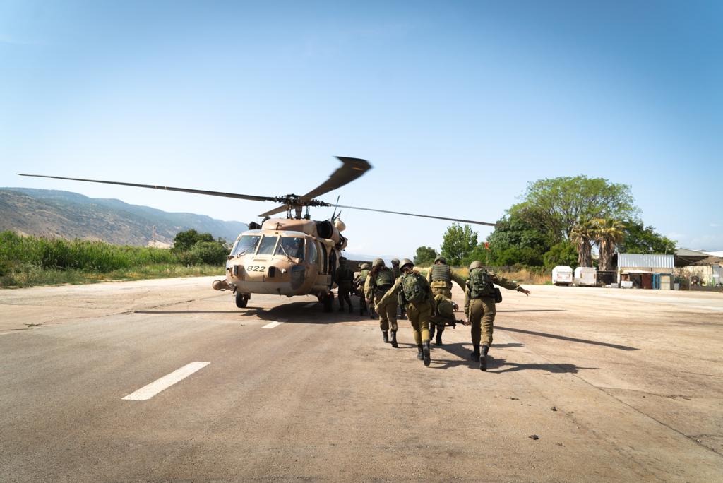"מרכבות האש": חיילי צה"ל "נלחמו" בצפון
