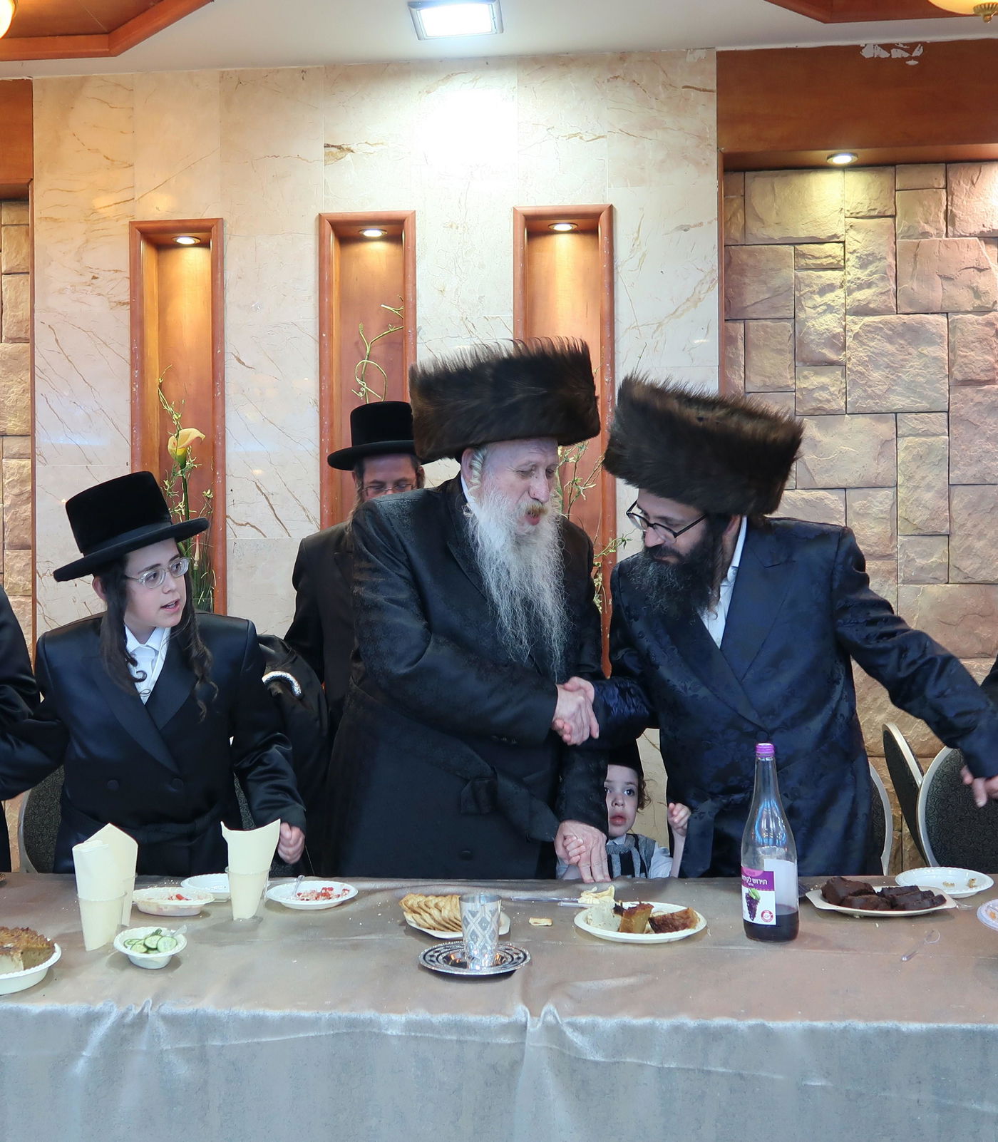 תיעוד: בר מצווה לנכד האדמו"ר מטשרנוביל