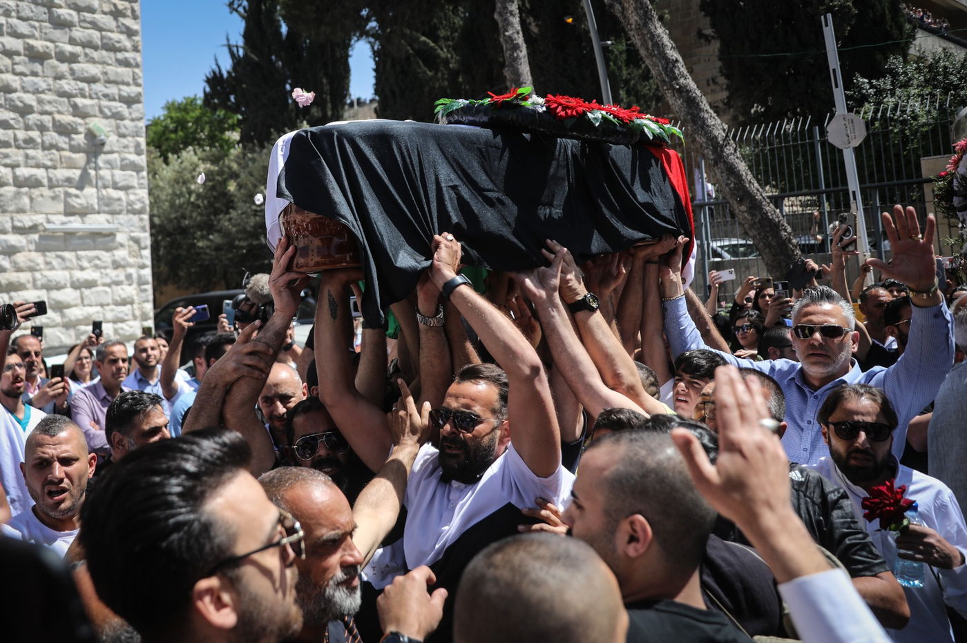 הבאת הגופה לירושלים אתמול