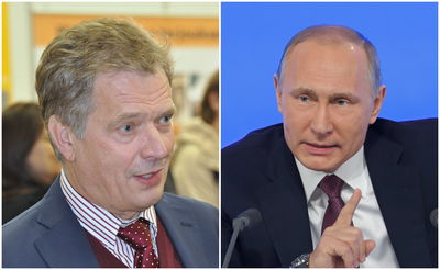 פוטין מאיים על נשיא פינלנד: "עושים טעות"