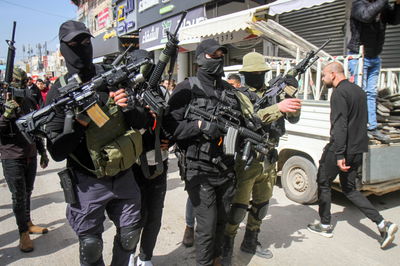 מחבלי ג'יהאד איסלאמי בשבוע שעבר