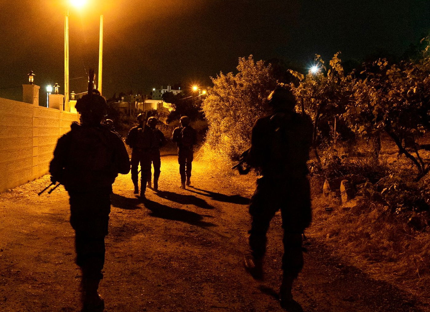 לוחמים בפעילות ביטחונית, השבוע