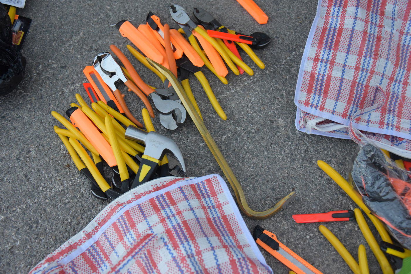 הציוד שנתפס