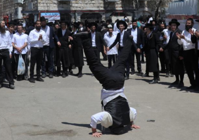 כך נראה הר מירון שעות להילולות הרשב"י