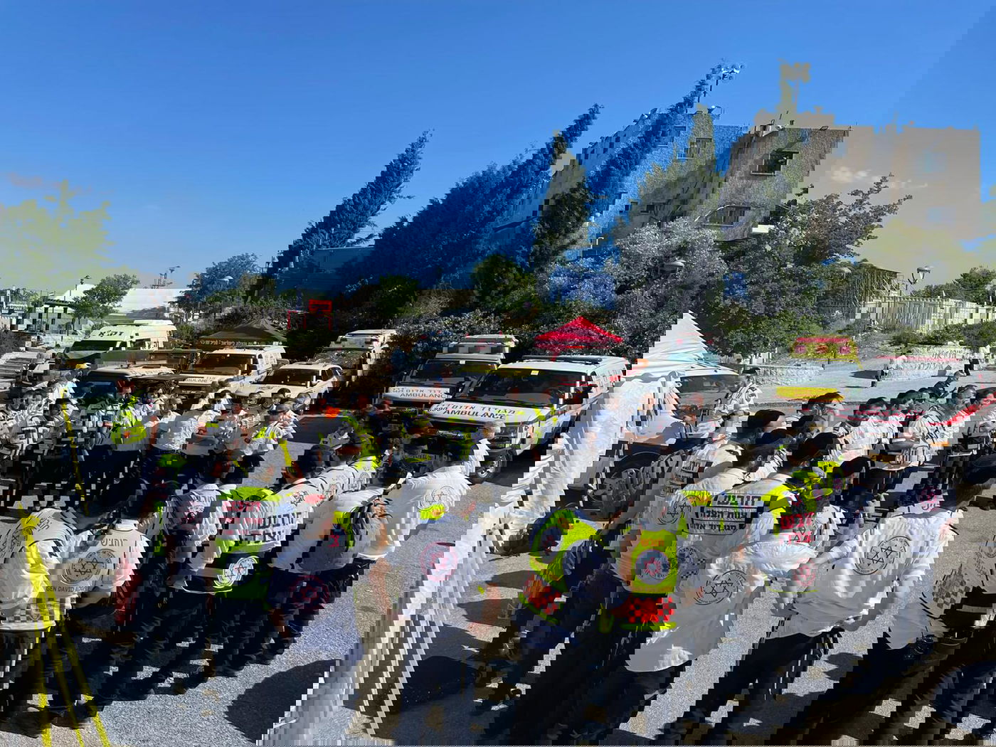 היערכות מד"א במירון