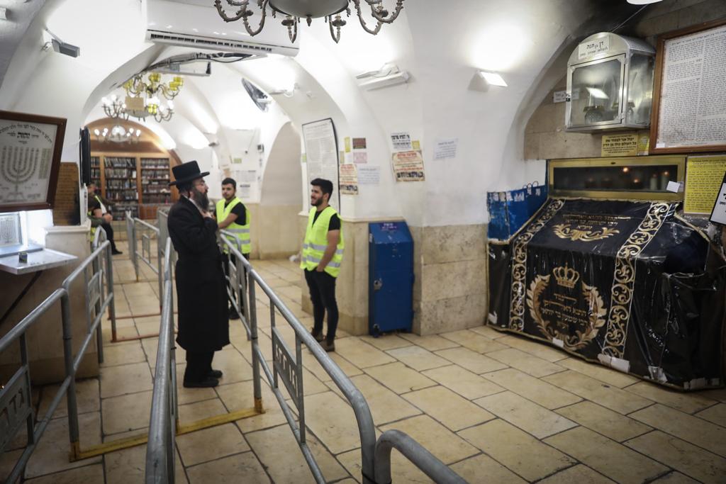 מירון, ציון הרשב"י והמחסומים • צפו בתיעוד