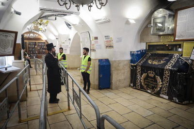 מירון, ציון הרשב"י והמחסומים • צפו בתיעוד