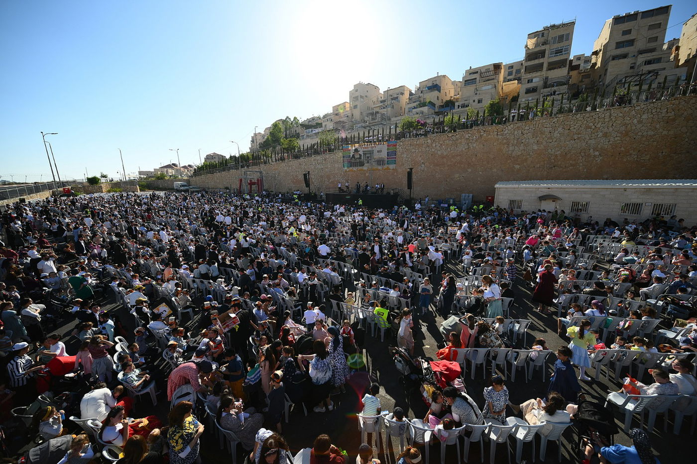 תהלוכת ענק בביתר עילית