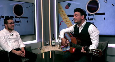 שלומי קצנלבוגן עם זלמן שטוב