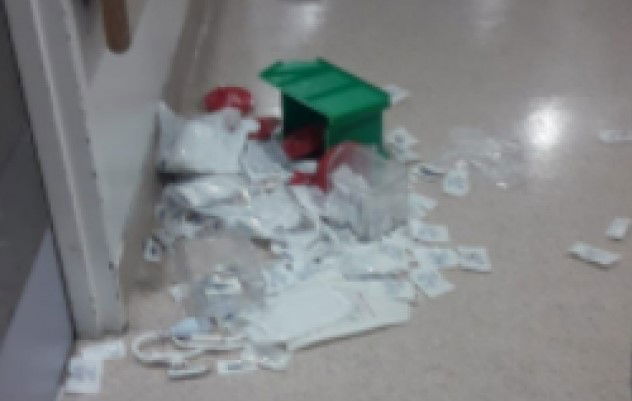 ההתפרעות בבית החולים