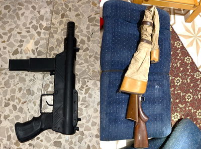 הנשקים שהוחרמו הלילה