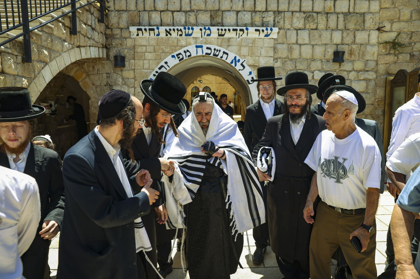 לרגל ההילולה: הרבי מרחמסטריווקא שבת במירון