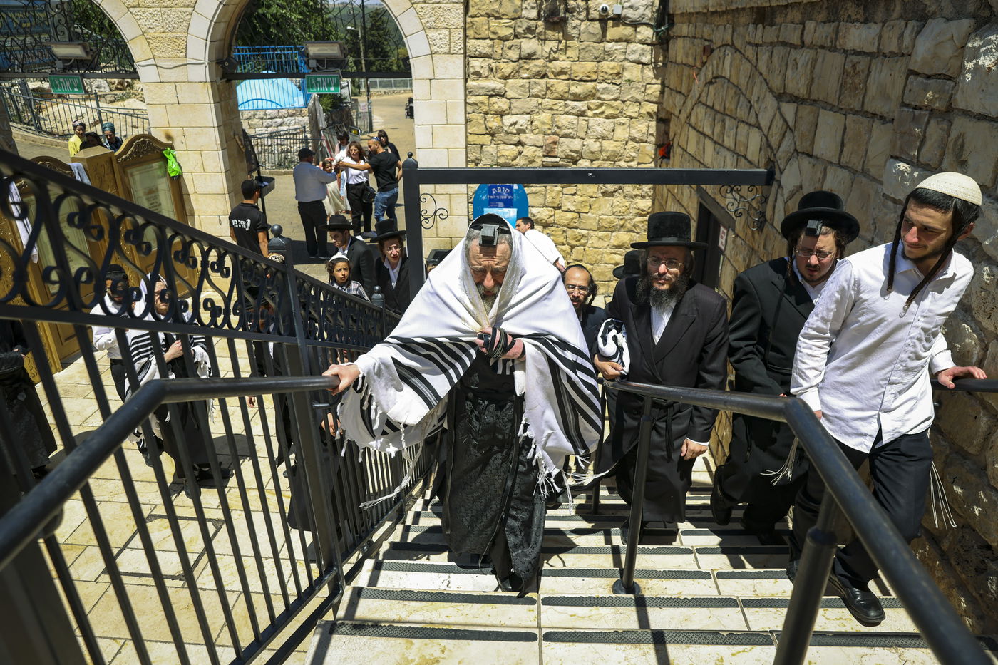 לרגל ההילולה: הרבי מרחמסטריווקא שבת במירון