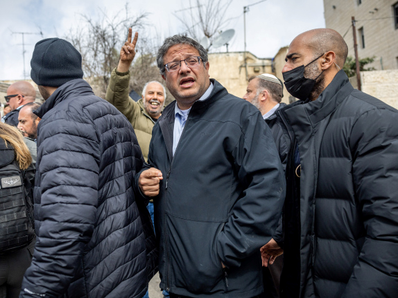 מאובטח. ח"כ איתמר בן גביר